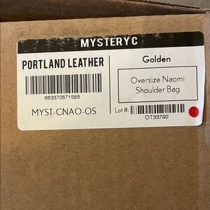 Portland Leather Golden OS Naomi Shoulder Bag